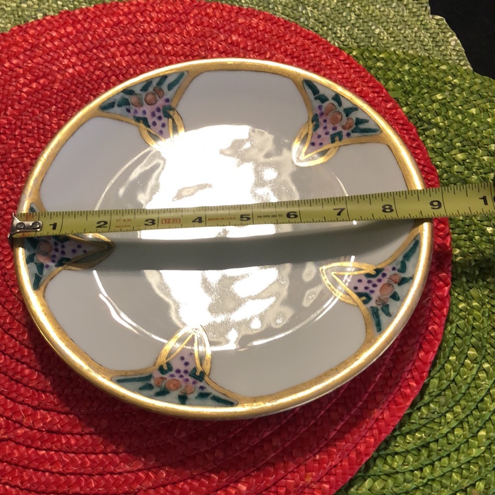 Vintage Bavaria hand painted plate - Picture 3 of 6